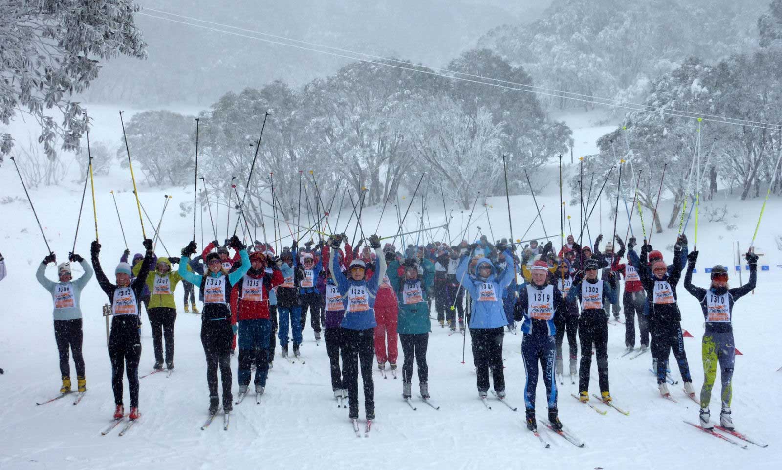 skide-femme-web Womens Cross Country ski clinic at Falls Creek