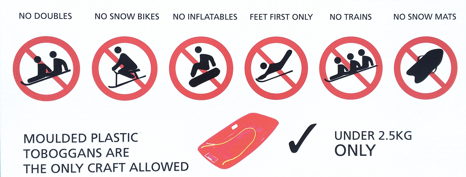 Tobogganing Falls Creek Alpine Resort