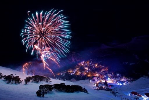 Falls Creek Night Show Fireworks