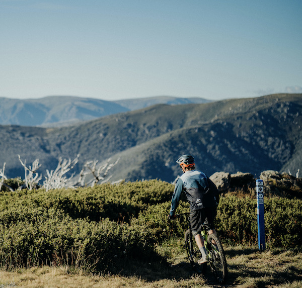 Falls Creek Summer Activities Mountain Biking MTB down Frying Pan Spur