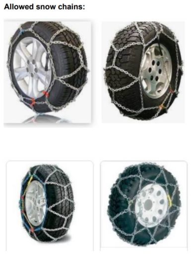 Diamond Snow Chains