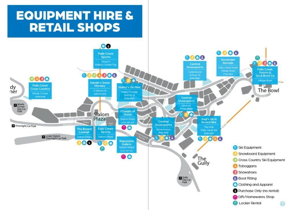 Ski & Snowboard Hire Falls Creek Alpine Resort