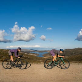 Falls Creek Gravel Routes - Forest, Mountains and Lake