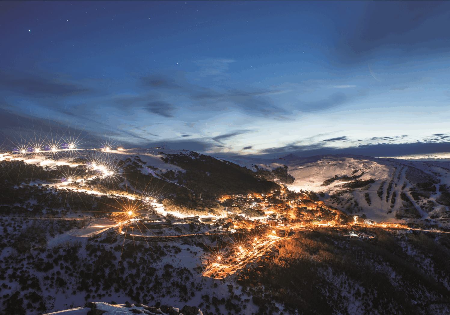 Falls at night