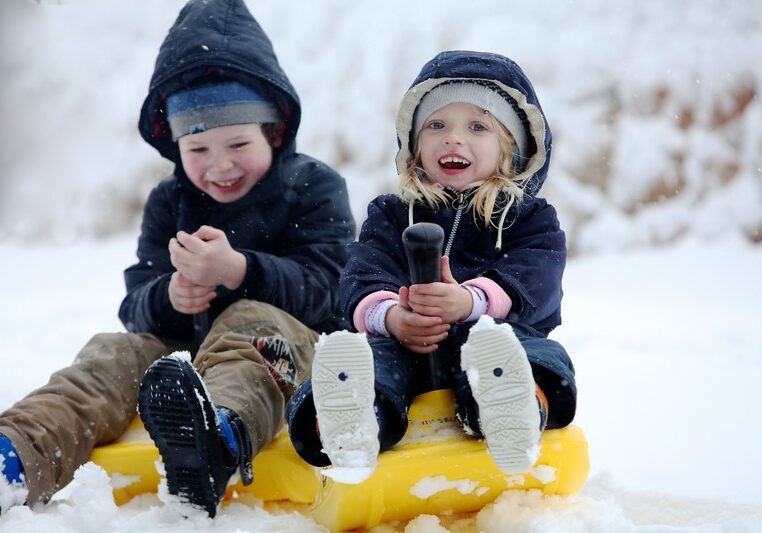 Snow dump in the mountains! Ava Palser 3, with her brother James 4, loving the fresh snow at Falls Creek today. 30-50cm has fallen in the Alps overnight with further blizzards conditions experienced today. Snow is forecast to fall to 900m this evening. The snow dump is welcome news for snowsports enthusiasts and the resorts alike with school holidays commencing next week.