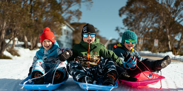 Tobogganing